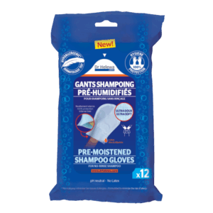 LUVA DE SHAMPOO PRÉ HUMEDECIDA E SEM ENXAGUAR DR HELEWA COM FORRO INTERNO PROTETOR