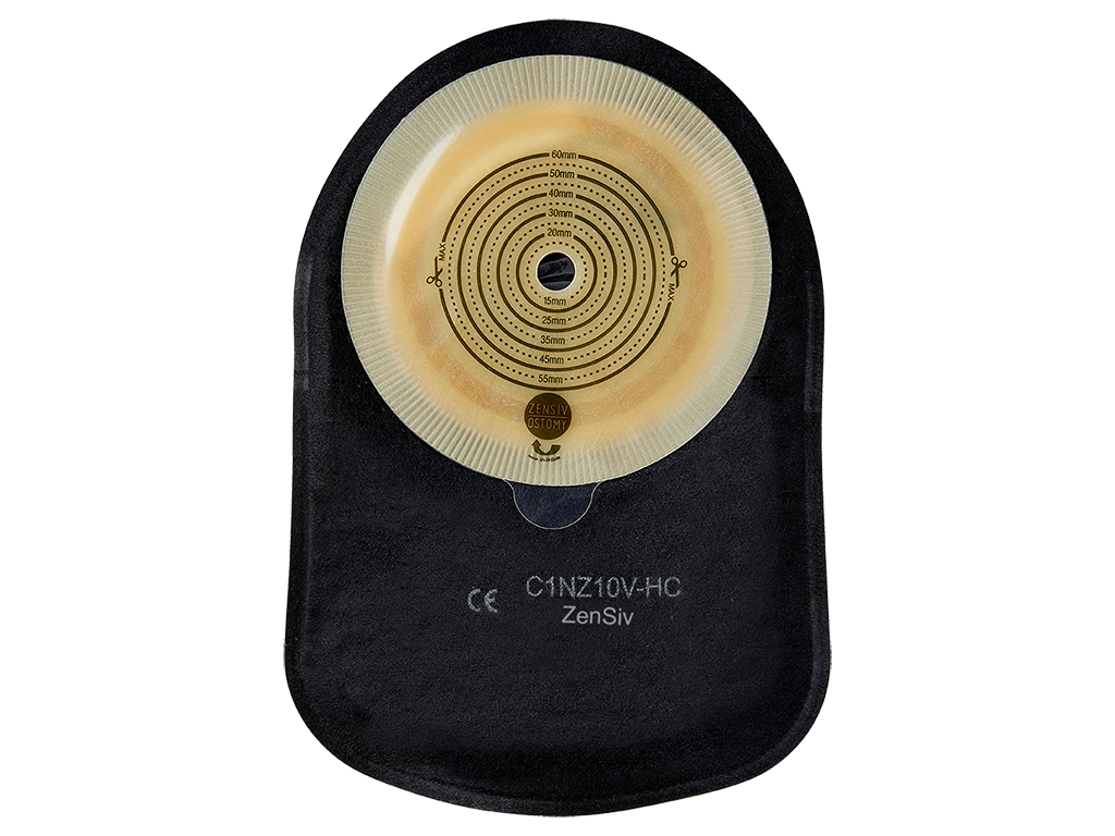 <b>C1NZ10V-30-HC</b><br>Colostomia 1-peça Ultra-leve<br><b>preto</b>