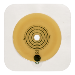 Placa adevisa plana com rebordo adesivo Oxmed ZenSiv