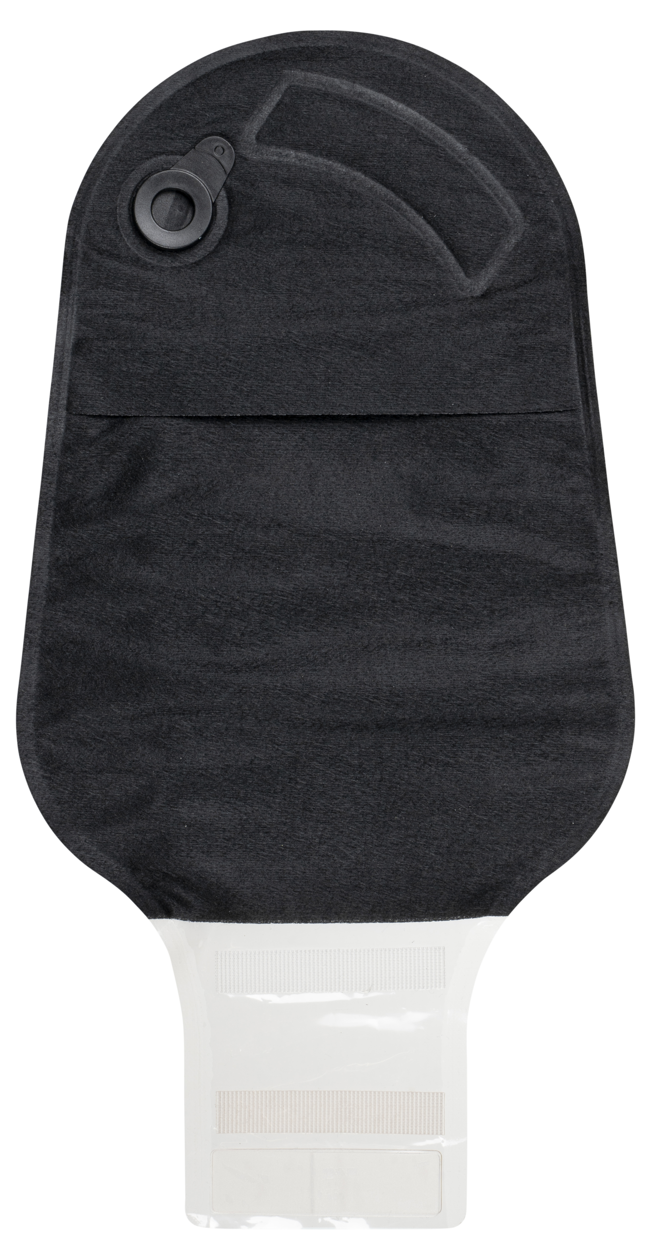 Saco de Ileostomia Drenável 1 Peça Oxmed Zensiv – Preto Ultra-leve D1NZ10XV - Image 2